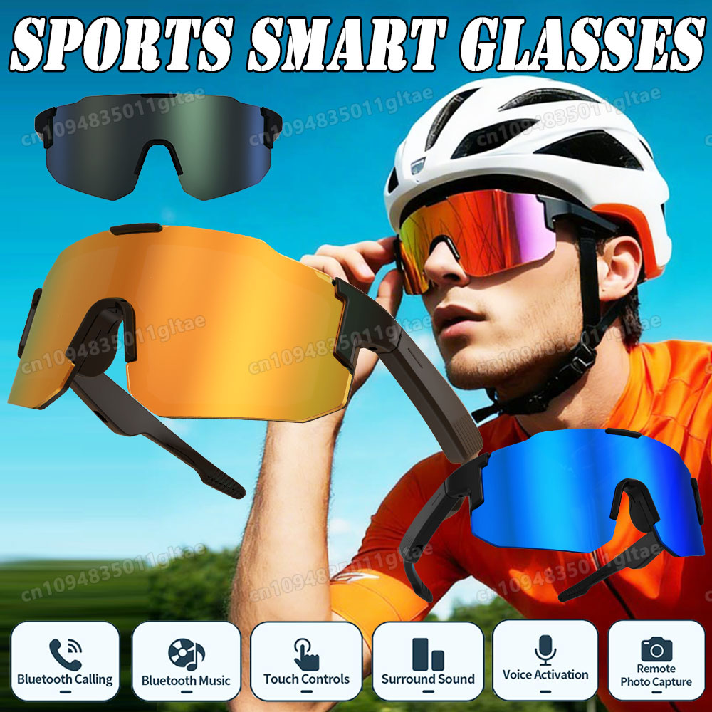 Audio Music Video - Cycling Smart Glasses Camera Bluetooth Call