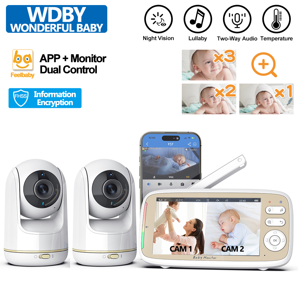 VB803 PRO Baby Monitor with 2p - đánh giá và giá Audio X Music
