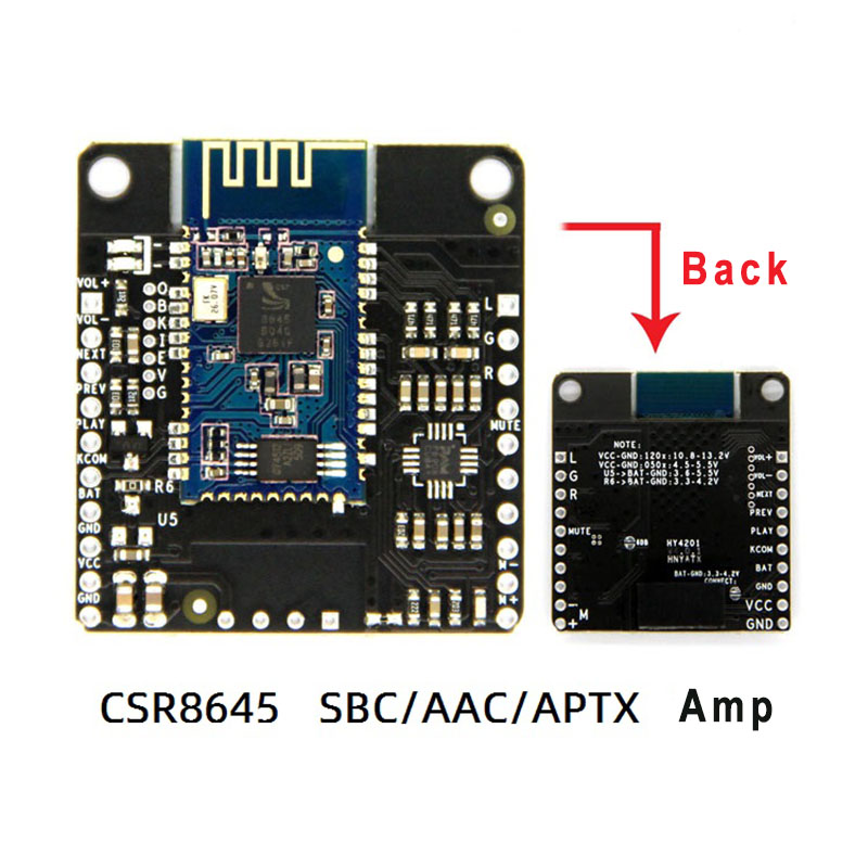 DC 12 V/5 V CSR8645 APT-X Loss - đánh giá và giá Audio X Music