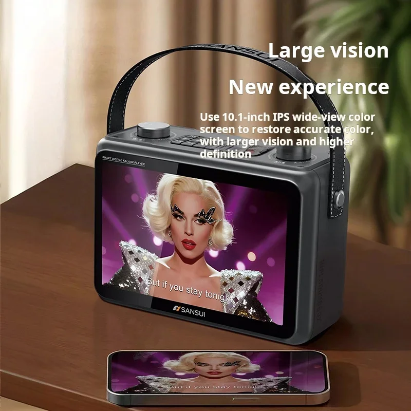 SANSUI K115 LED Screen 10.1-in - đánh giá và giá Audio Music To Lyrics