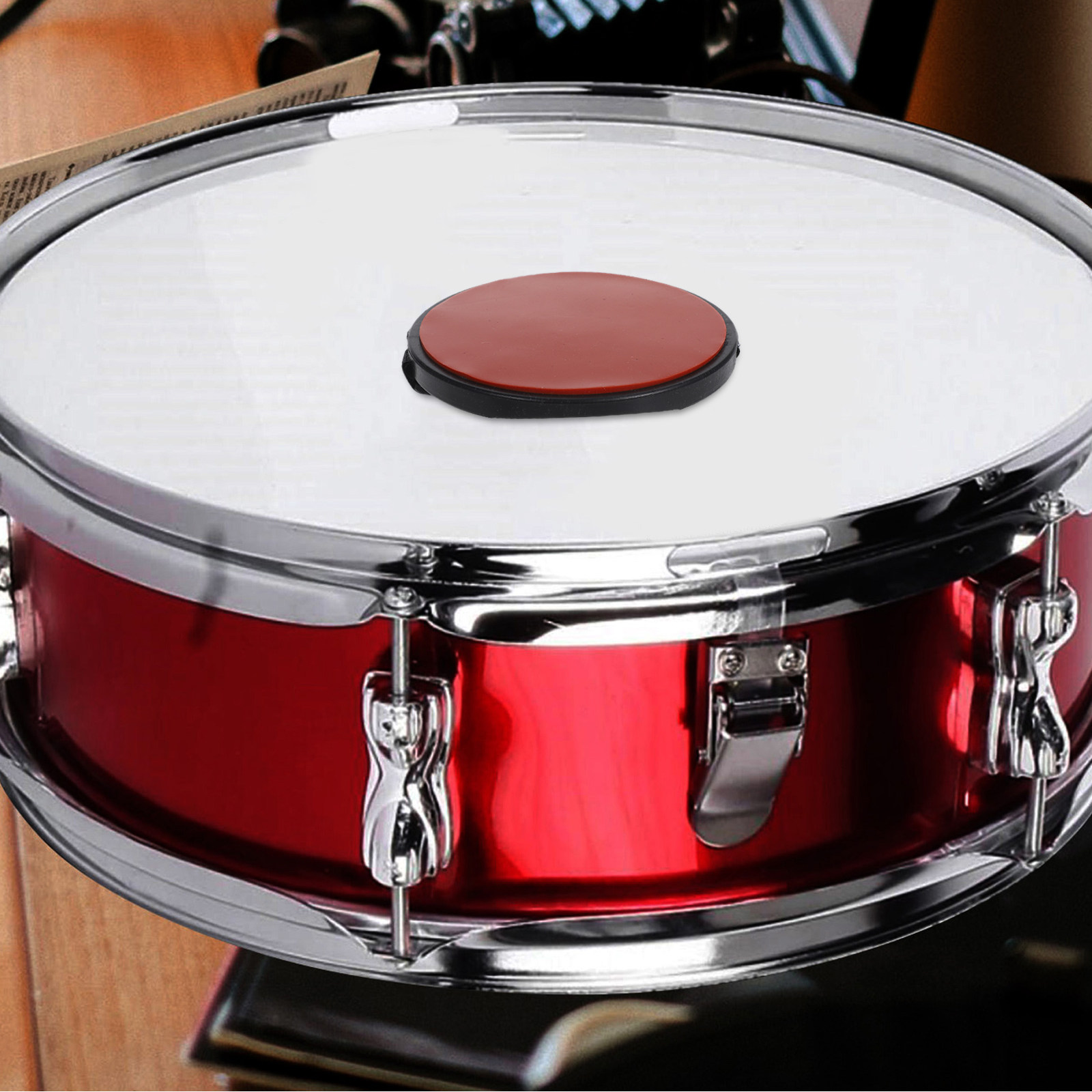 Portable Silent Drum Pad Adjus - đánh giá và giá Drum Practice Pad