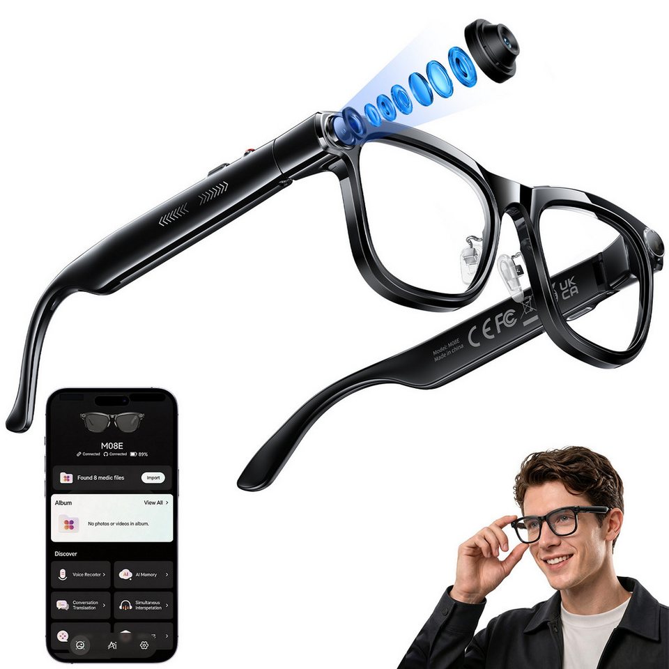 AI Smart Glasses with ChatGPT  - đánh giá và giá Audio Music Maker
