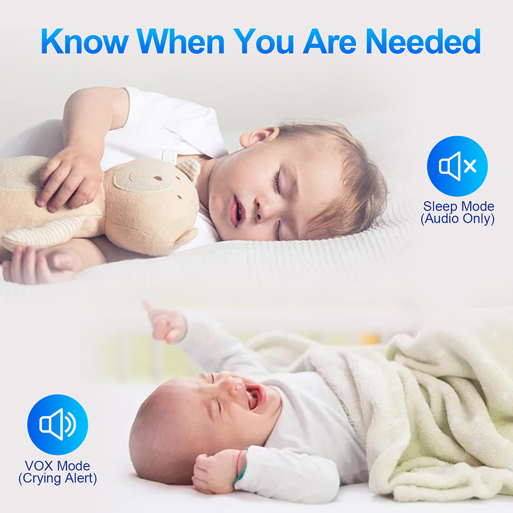 7'' Video Baby Monitor With 4X - đánh giá và giá Zoom Audio Music