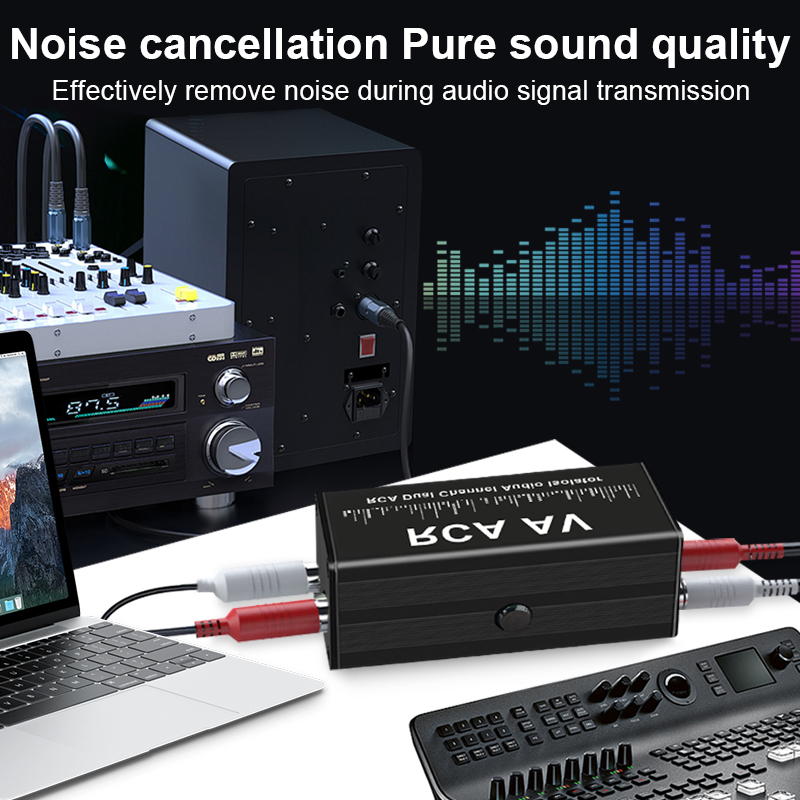 Portable 2 Channels RCA Ground - đánh giá và giá Audio Music For