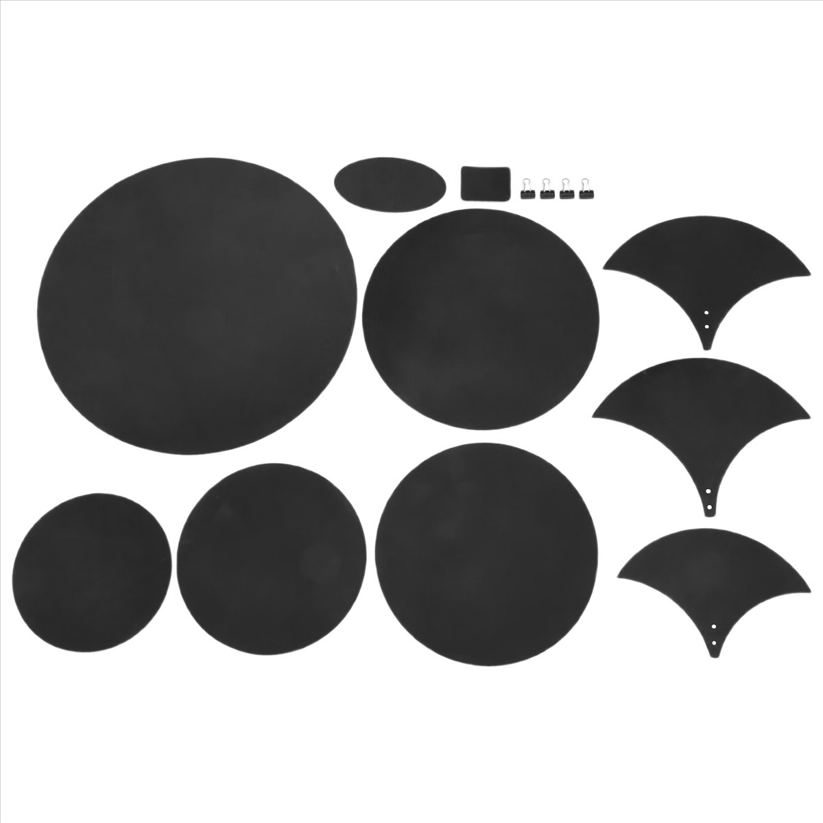 [MEGA SALE]14Pcs/Set Rubber Fo - đánh giá và giá Drum Practice Pad