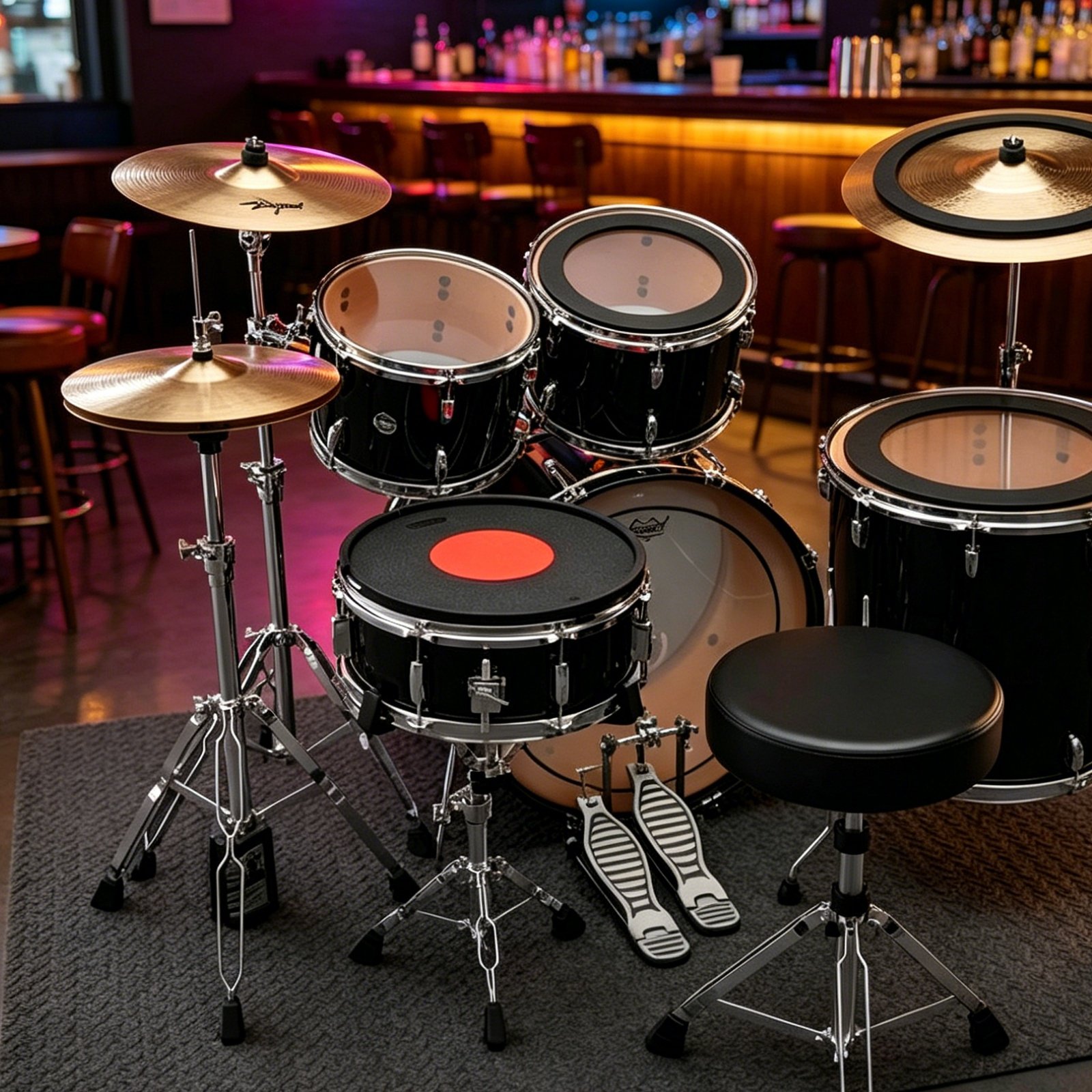 Rubber Drum and Cymbal Mutes N - đánh giá và giá Drum Practice Pad