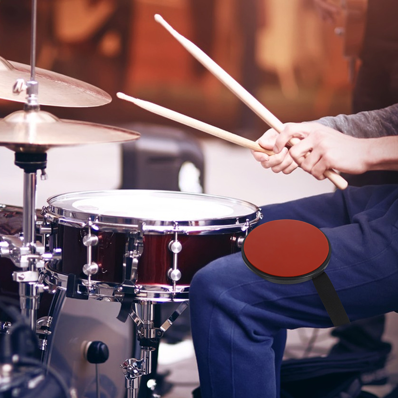 Adjustable Silicone Silent Dru - đánh giá và giá Drum Practice Pad