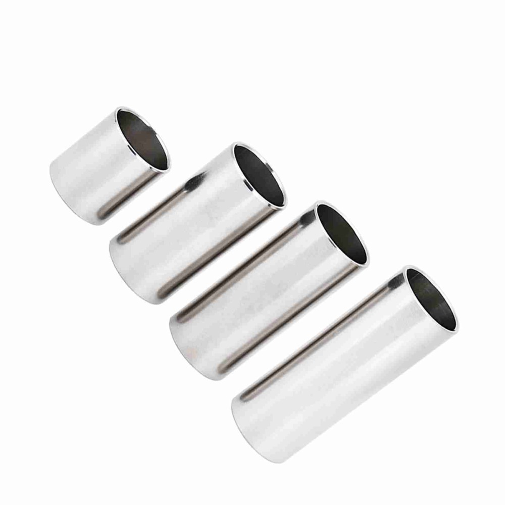 4pcs Stainless Steel Guitar Sl - đánh giá và giá Guitar Slide Tube