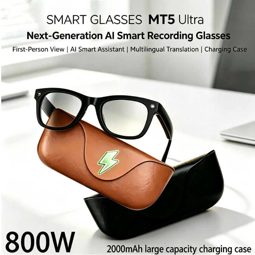 2026 AI smart Glasses HD 800W  - đánh giá và giá Audio Music Video