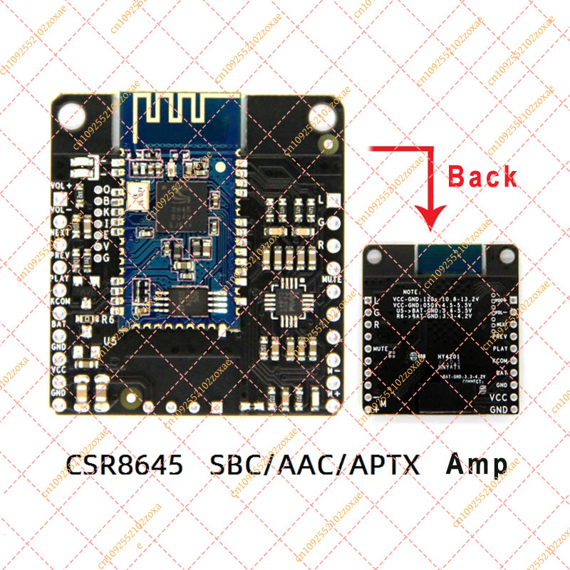 DC 12V/5V CSR8645 APT-X Lossle - đánh giá và giá Audio X Music