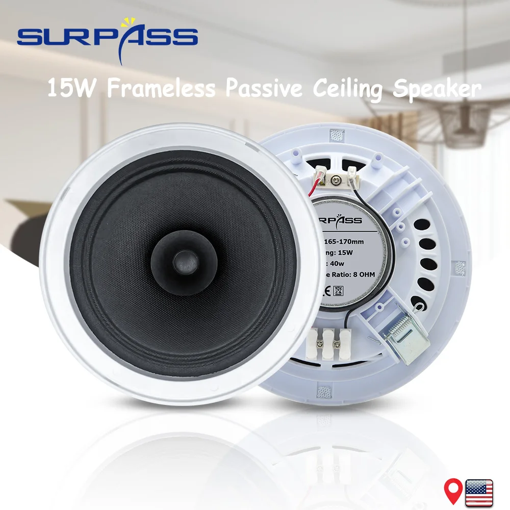 PA Sound System 6inch 15W Ceil - đánh giá và giá Audio Music Store