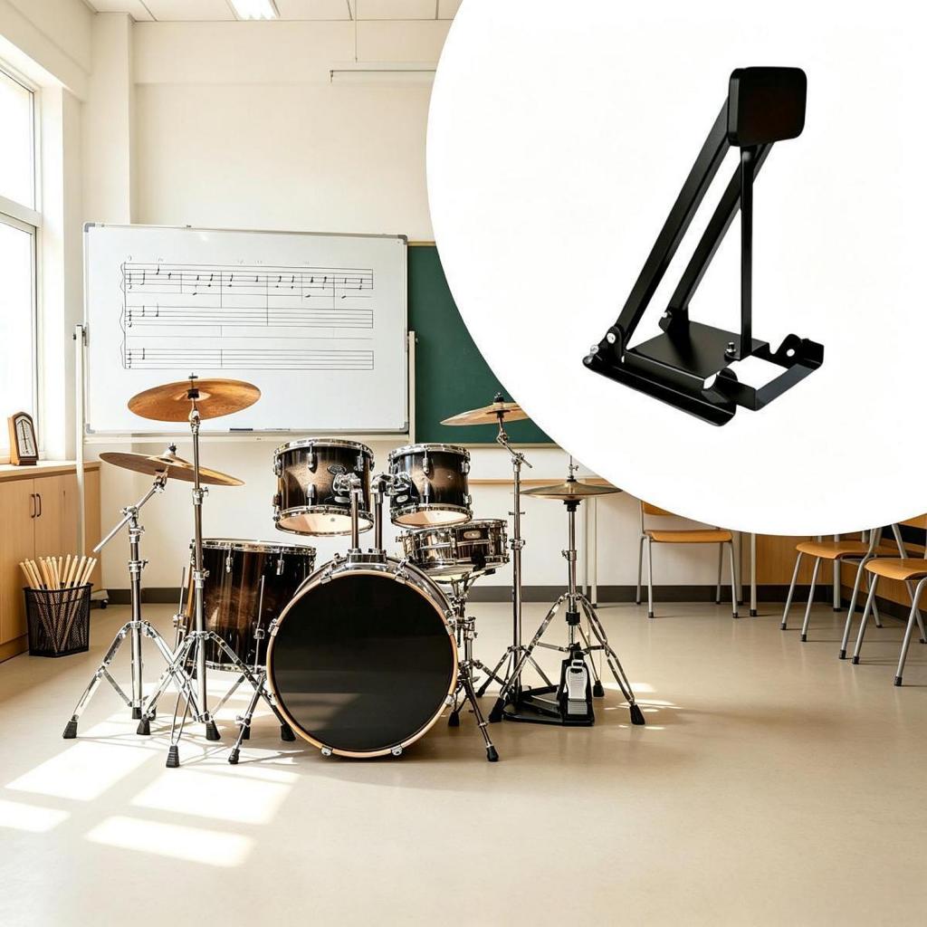 Compact Padded Bass Drum Pract - đánh giá và giá Drum Practice Pad