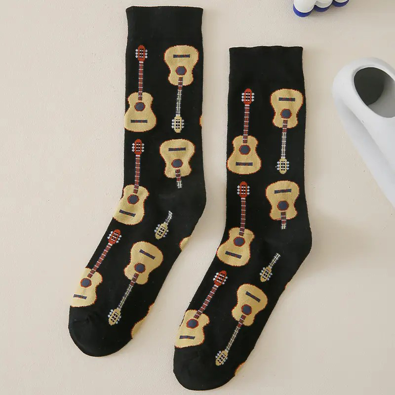 1 Pair Men Guitar Printed Mid  - đánh giá và giá Guitar Slide Tube