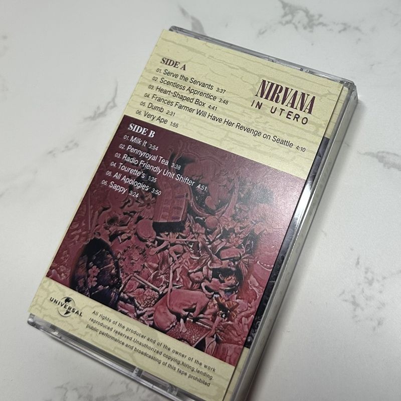 Western Rock Music Cassette Ta - đánh giá và giá Audio Music To Lyrics