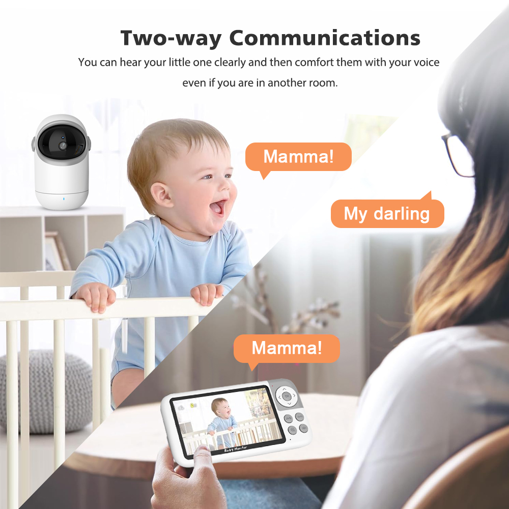 Baby Monitor Pan Tilt Security - đánh giá và giá Zoom Audio Music