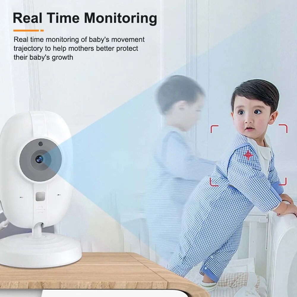 3.5'' Video Baby Monitor 2.4G  - đánh giá và giá Audio Music Video