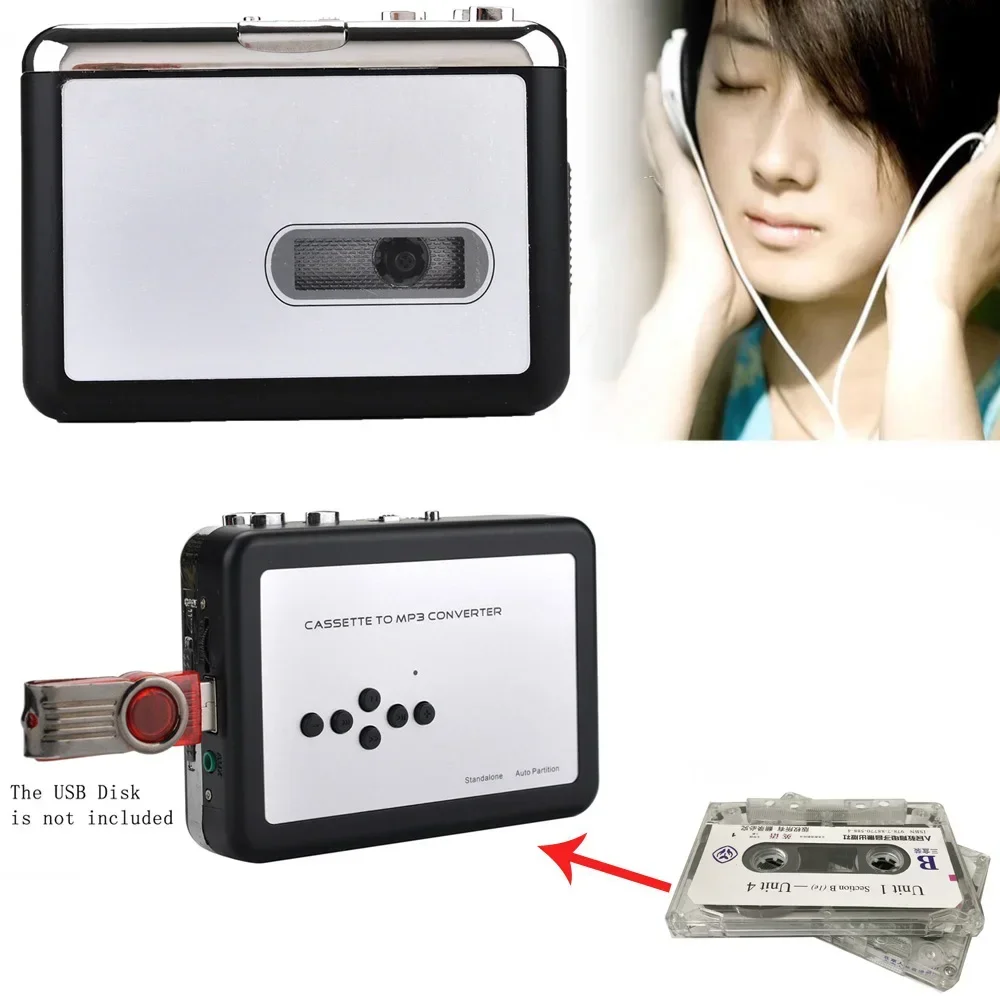 Portable Cassette Player USB W - đánh giá và giá Audio Music File
