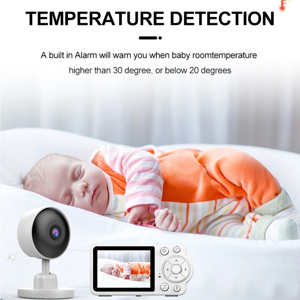 2.8 Inch Video Baby Monitor Di - đánh giá và giá Zoom Audio Music