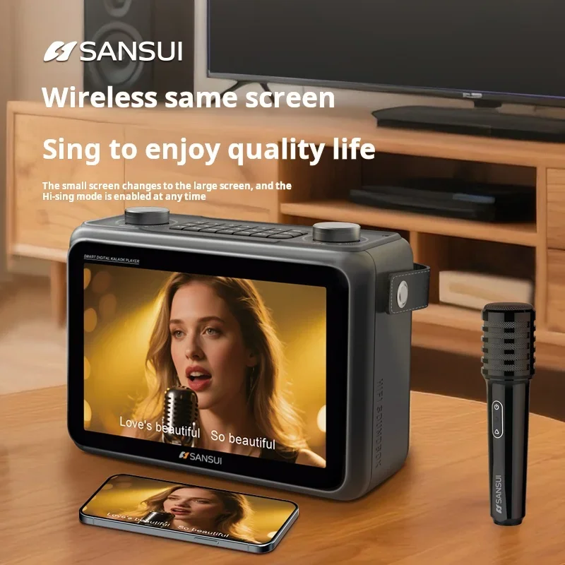 New Sansui K115 Large-screen L - đánh giá và giá Audio Music To Lyrics