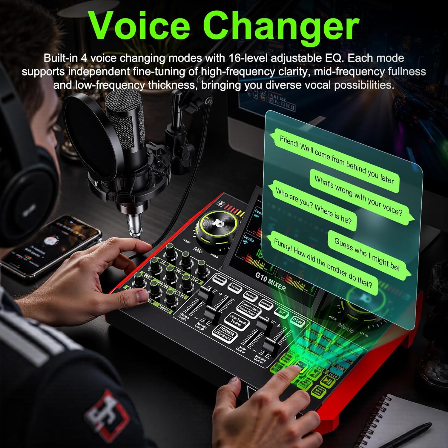 Tenlamp G10 Live Streaming Aud - đánh giá và giá Audio Music Maker