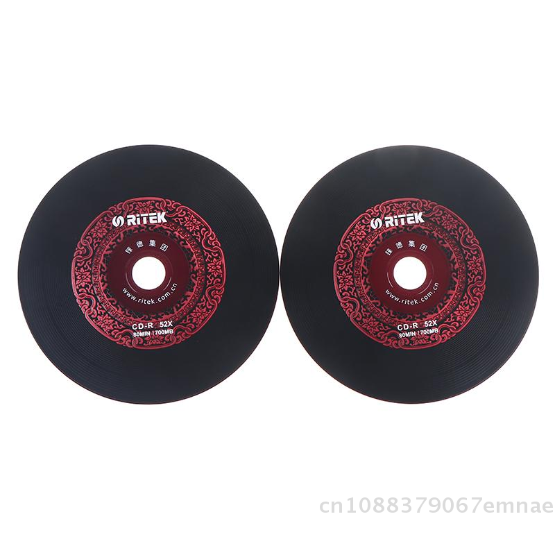 [ZYAS]10PCS Ritek Vinyl Disc B - đánh giá và giá Audio Music Maker