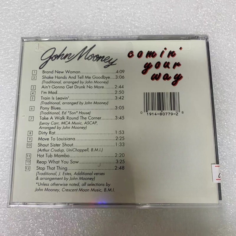 John Mooney Music CD Pop R&B H - đánh giá và giá Audio Music John