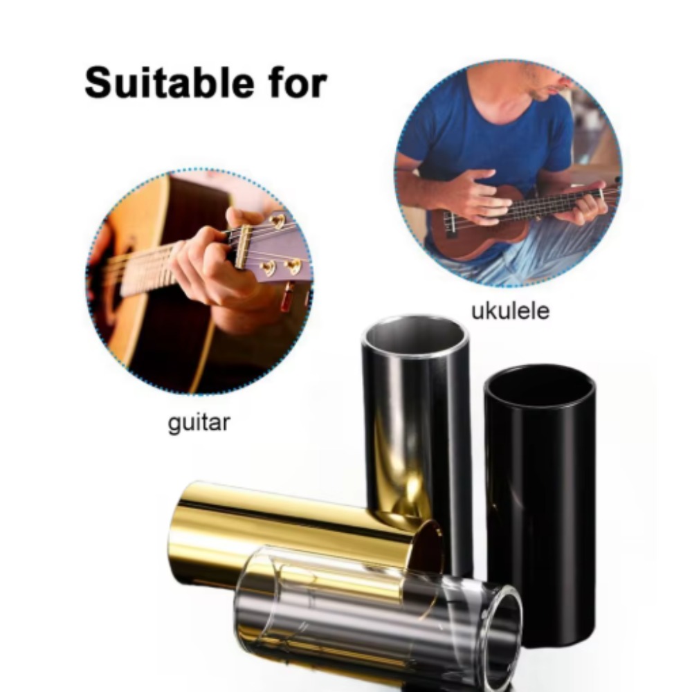 60mm Stainless steel guitar sl - đánh giá và giá Guitar Slide Tube