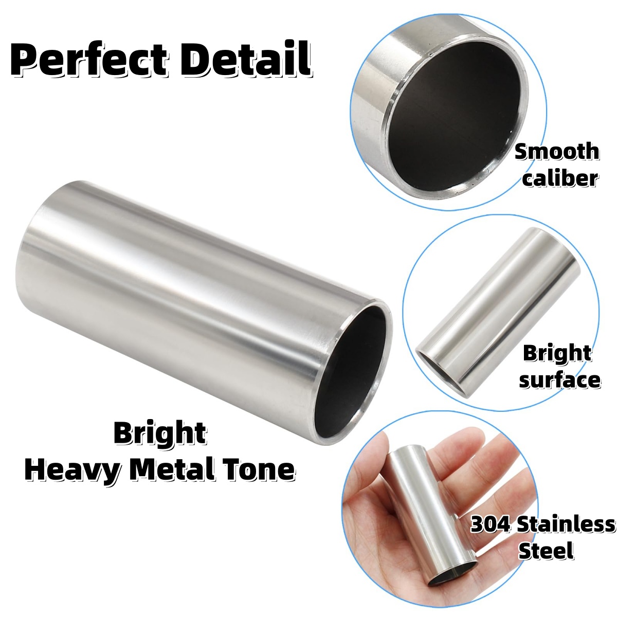 Miwayer Guitar Slider 60mm Hig - đánh giá và giá Guitar Slide Tube