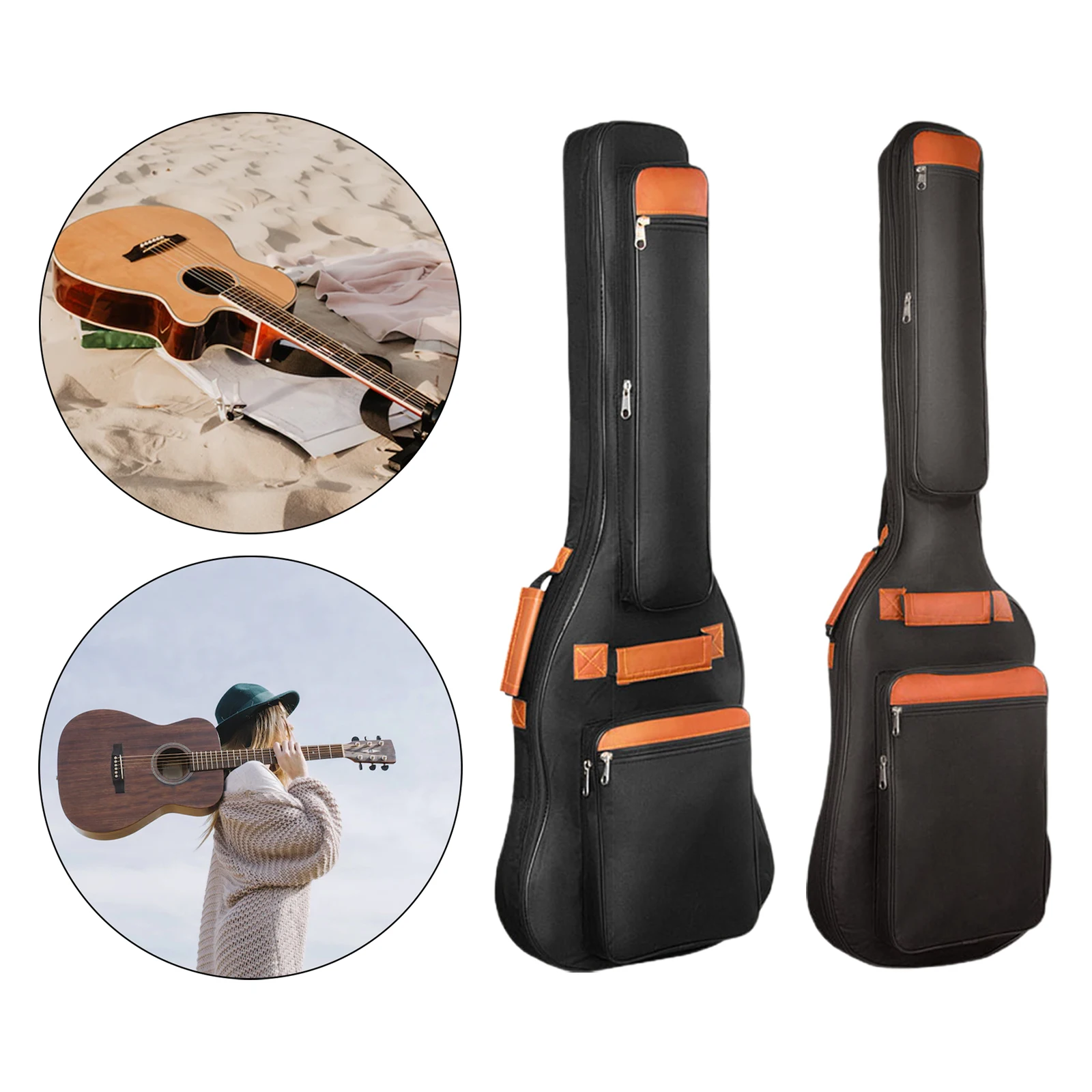 Electric Guitar Bag Bass 10mm  - đánh giá và giá Case Guitar Gig Bag